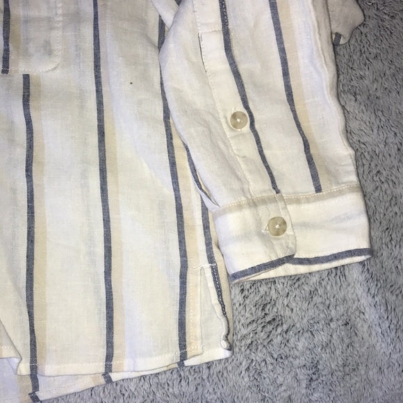 NWT Abercrombie blouse shirt linen - Picture 4 of 5